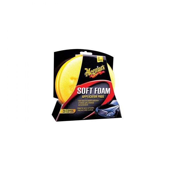Meguiar's Esponja aplicadora Pack x2 SOFT FOAM PAD Meguiar's Esponja aplicadora Pack x2 SOFT FOAM PAD