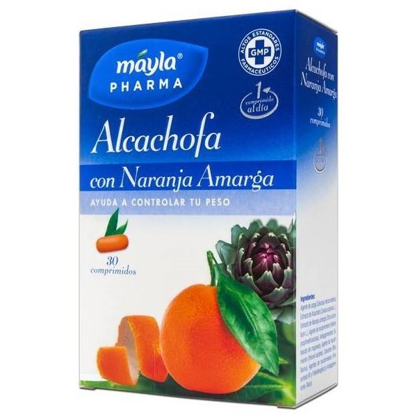 Alcachofa con Naranja Amarga 30 Comps