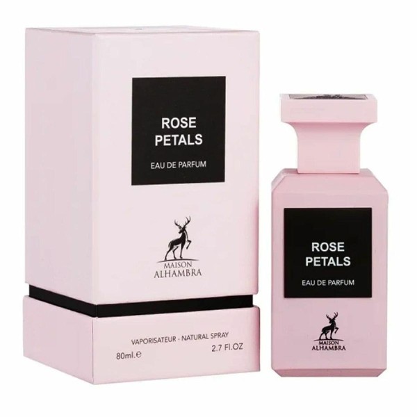 Maison alhambra rose petals eau de parfum 80ml vaporizador
