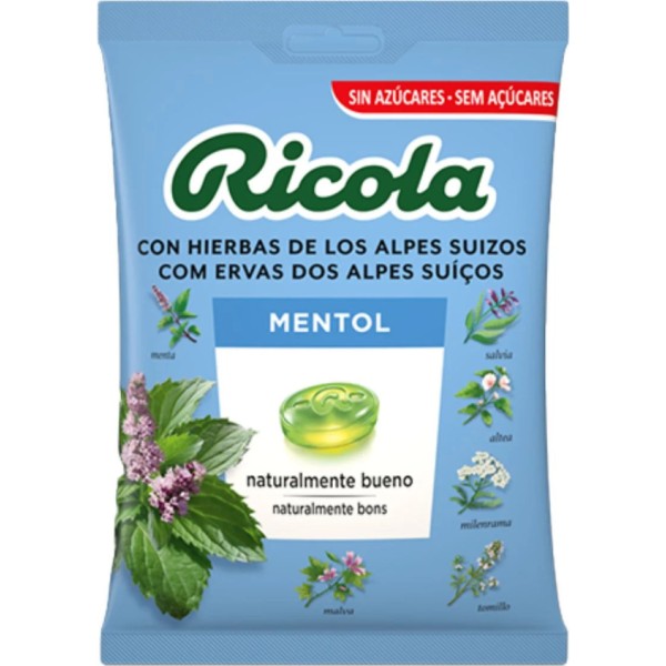 Ricola Caramelos Sin Azucar 70 g Sabor Mentol