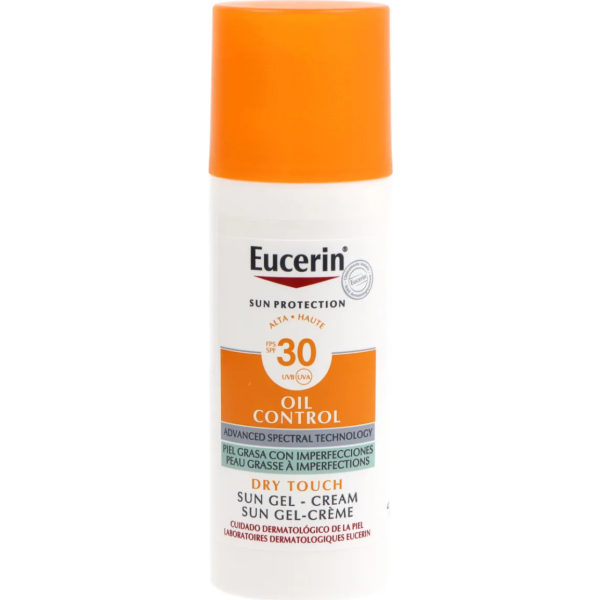 Eucerin Sun Oil Control Gel-creme Toque Seco SPF 30 50ml
