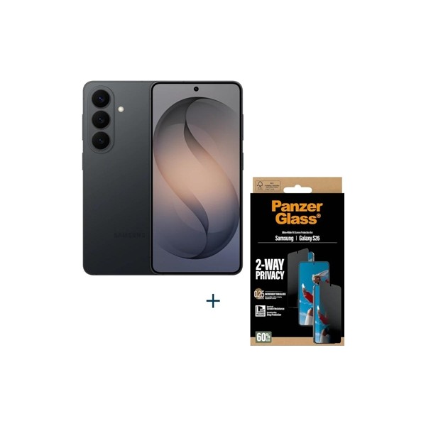 Samsung galaxy s26 256gb ee black+prot priv panzer