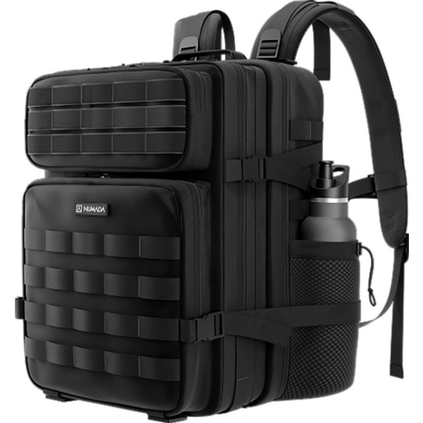 Mochila táctica militar force b500 50 l, negra