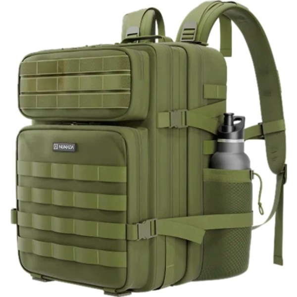 Mochila táctica militar force b500 50 l, verde
