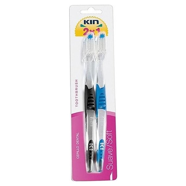 Kin Cepillo De Dientes Suave Bimat 2Uds
